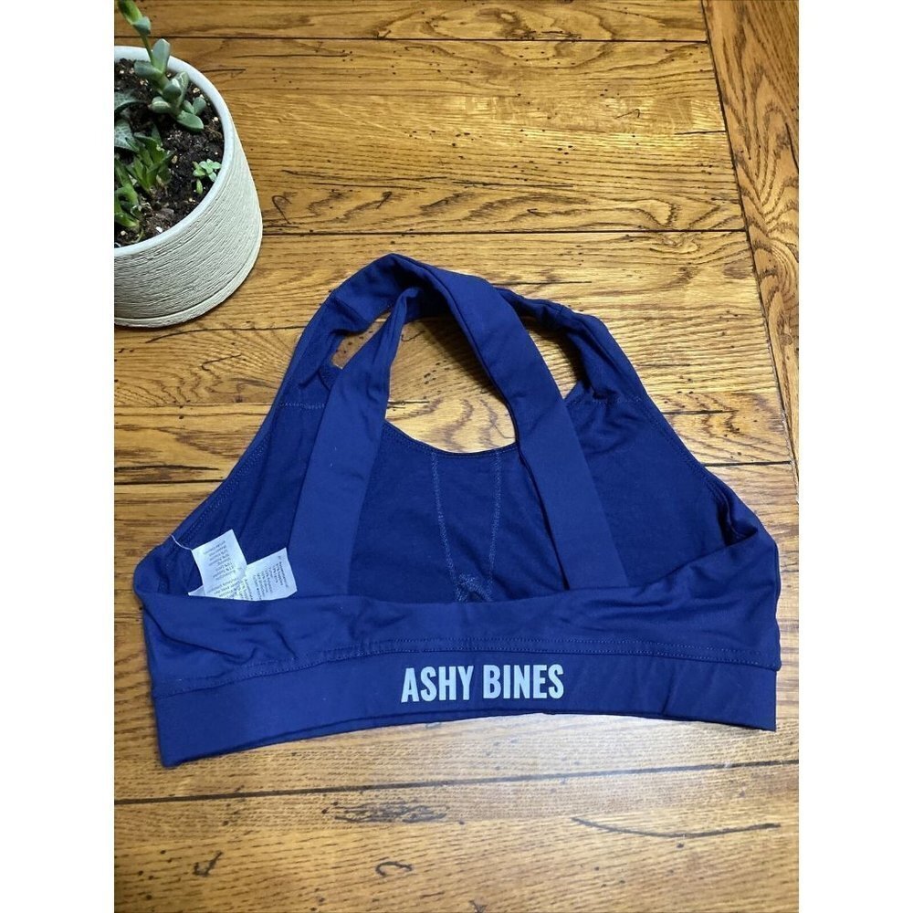 Ashy Bines  Athletic Workout Sports Bra Women XLarge Q11